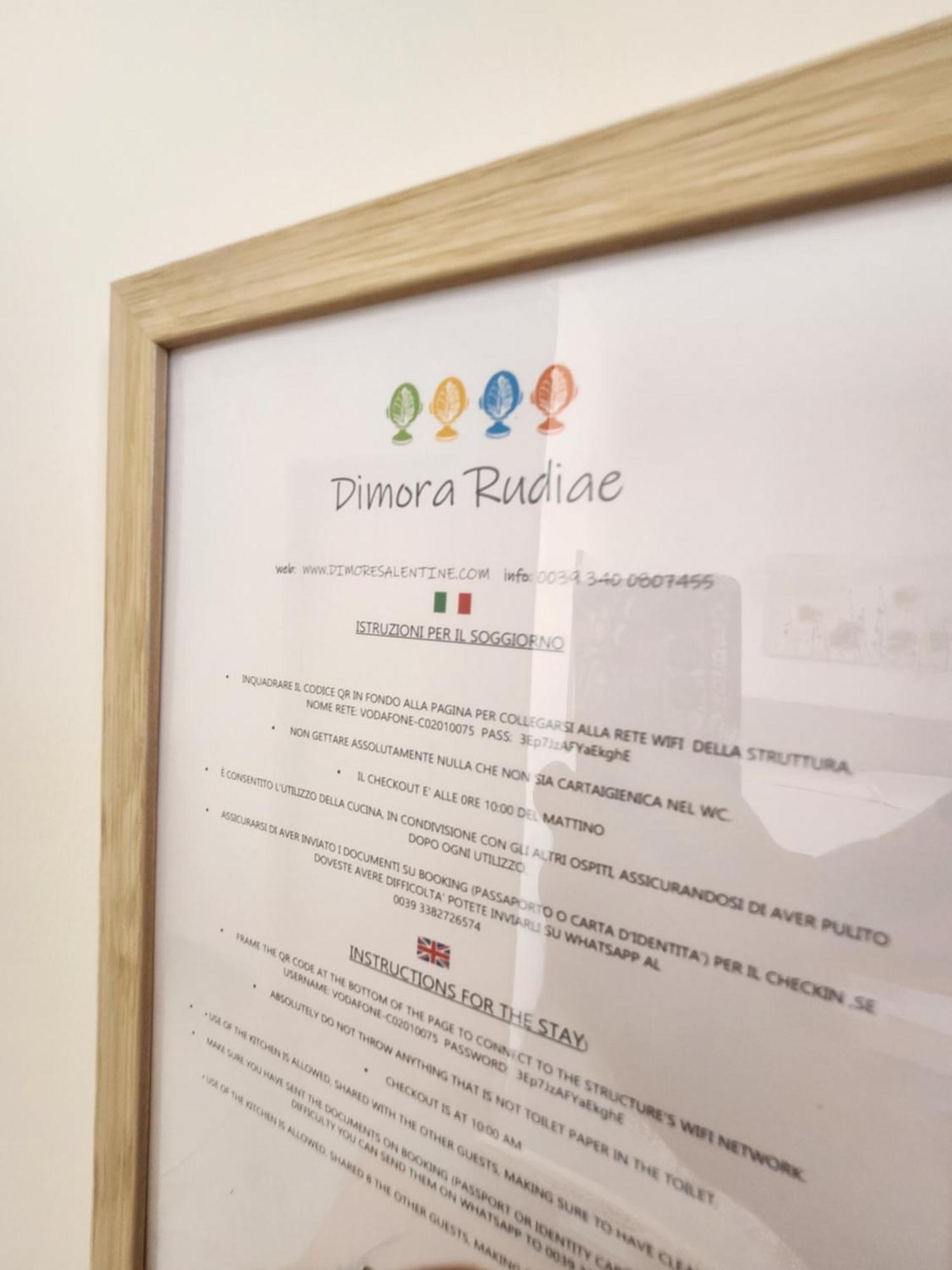 Dimora Rudiae Hotell Lecce Eksteriør bilde